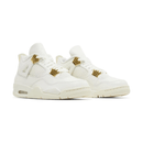 Air Jordan 4 Metalic Gold