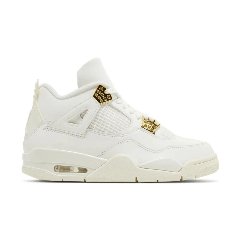 Air Jordan 4 Metalic Gold